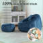 Fauteuil à billes avec repose-pieds 41,34 po-979193667