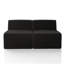 Causeuse modulaire en chenille sans accoudoirs de 63 po Winkler-1746990228