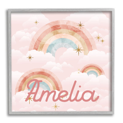 Pastel Rainbows in cmw-064, art mural personnalisé