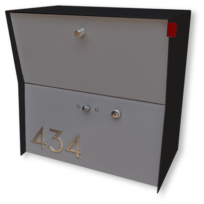 Locking Small Package WallMount Mailbox