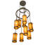 Erithon 9 - Light Glass Chandelier