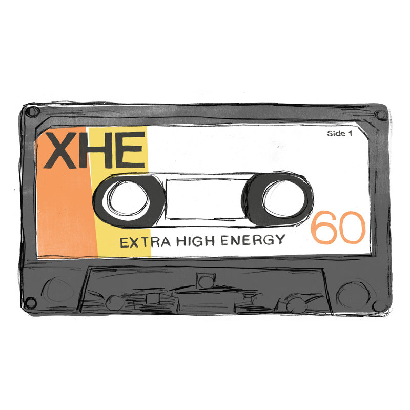 Mix Tape I by June Erica Vess - Wrapped Canvas Painting, 61cm H x 91cm W