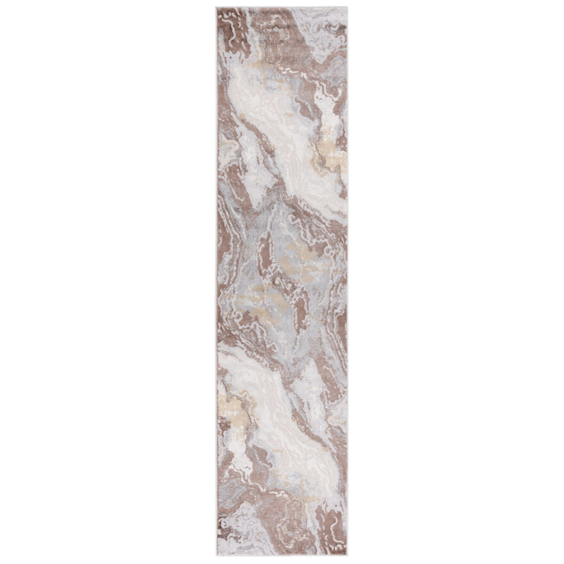 Palma Performance Abstract Rug, Runner 2'2" x 9'