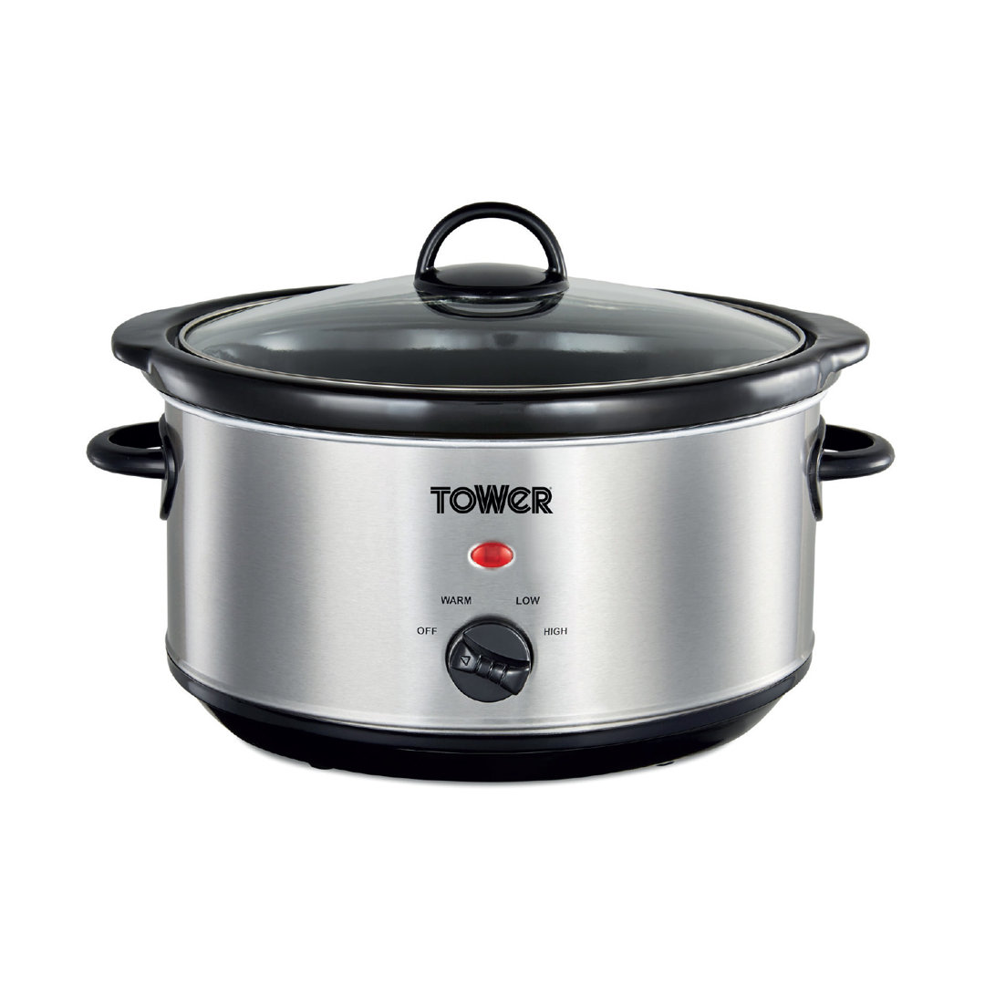 Tower Silver 3.5L Slow Cooker - Image 7
