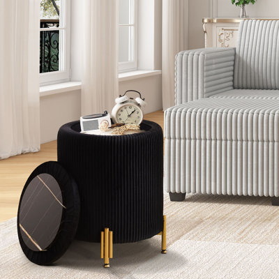 Ozite Velvet Ottoman