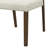 Orling Contemporary Solid Rubberwood Dining Chairs With Upholstered Seat-114701231