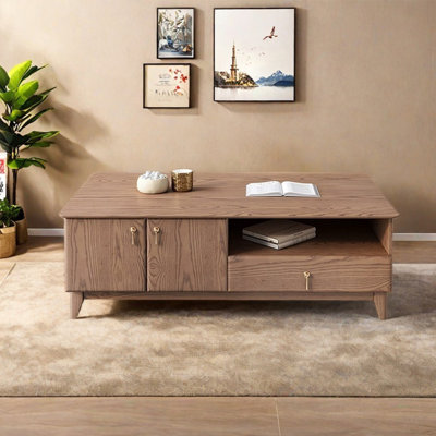 Table basse simple de style nordique
