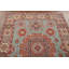 Tapis oriental bleu fait à la main Kazak