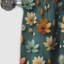 Mod Floral Nostalgia II - Rideau Mid-Century - Rideau occultant géométrique - 1 panneau-107538425
