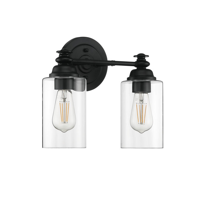 Éclairage pour meuble-lavabo 2 lumières Uffington, Dos plat