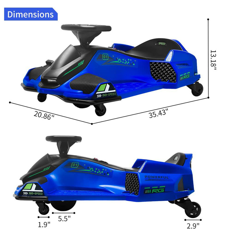 Jouets tout-terrain Gaomon, Bleu