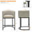 Upholstered Counter Stool PU Leather Barstool-161439359