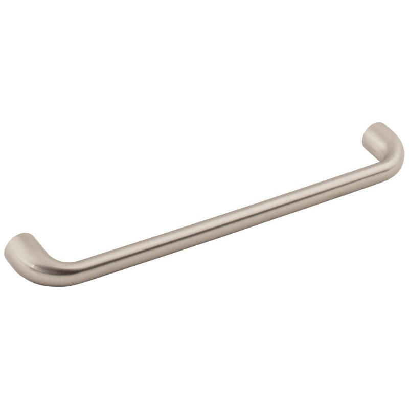 Poignée barre Loxley, Nickel argenté, 5 1/16"