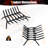 Arceneaux 18" W x 15" D Metal Log Rack