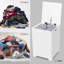 Wood Laundry Bin with Handles