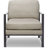Tommy Hilfiger Russell Square Metal Frame Accent Chair, Mid-Century Modern, Medium-Soft Pillow Back-38596051-38596053