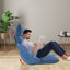 Fauteuil ergonomique ajustable 50 po x 29,53 po-1230776020