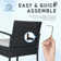 Ensemble de table bistro en rotin pour 2 personnes avec table et coussins