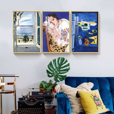 " Matisse Artwork " by Henri Matisse 3 - Pieces