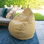 Fauteuil à billes Big Joe Tuffet, tissu résistant aux intempéries, larme de 3 pi