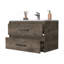 Maine Bathroom Vanity Wall Mounted With 2-Drawers