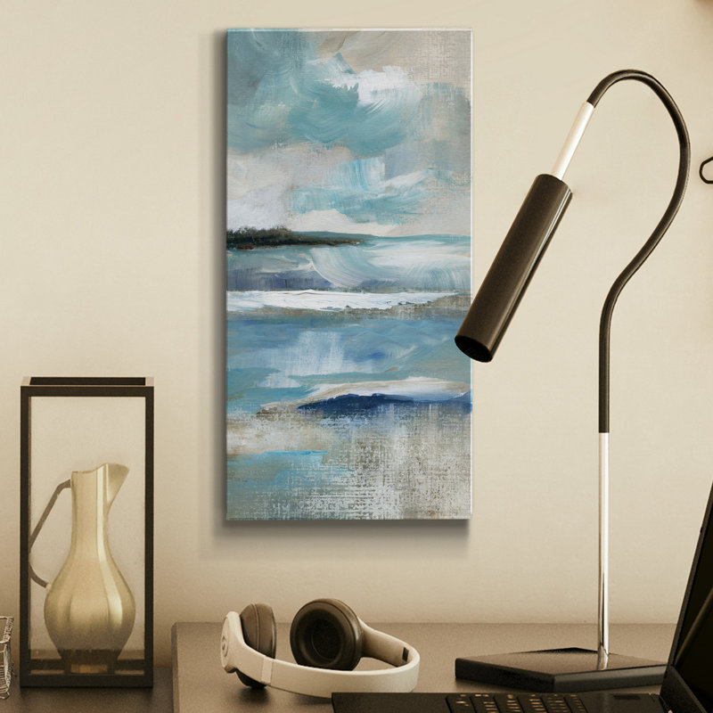 Distant Drama I - Wrapped Canvas Print, 16" H x 8" W x 1" D