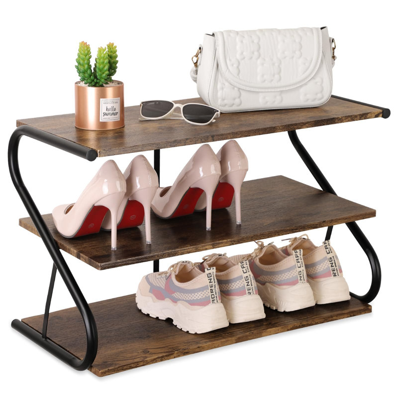 6 Pair Shoe Rack