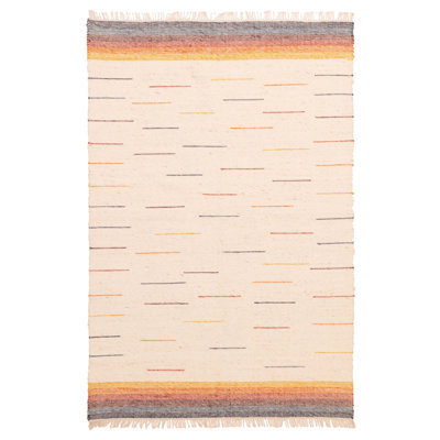 Marrakech Cream Kilim 5'1" x 7'9"