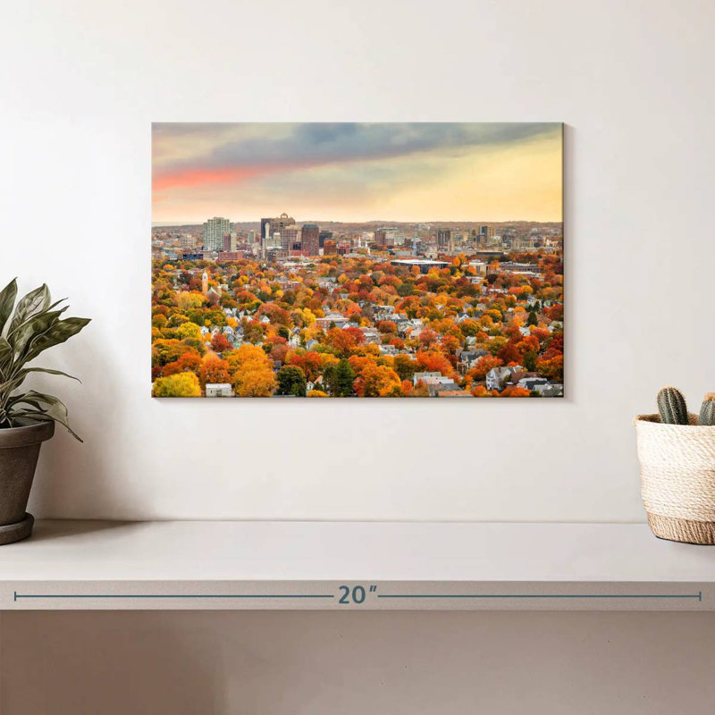 Rorry New Haven Connecticut, 8" H x 12" W