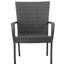 Chaises empilables grises Pe