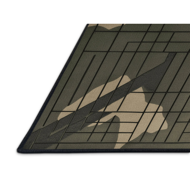 Delta Drift Rug, Square 5'