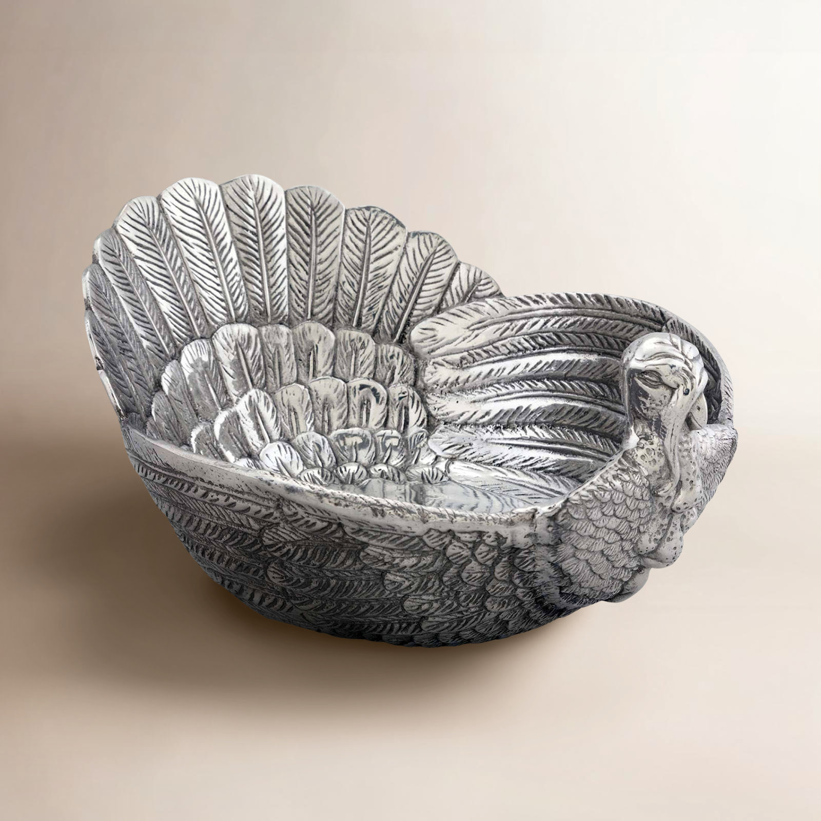 Game Birds Aluminum Salad Bowl