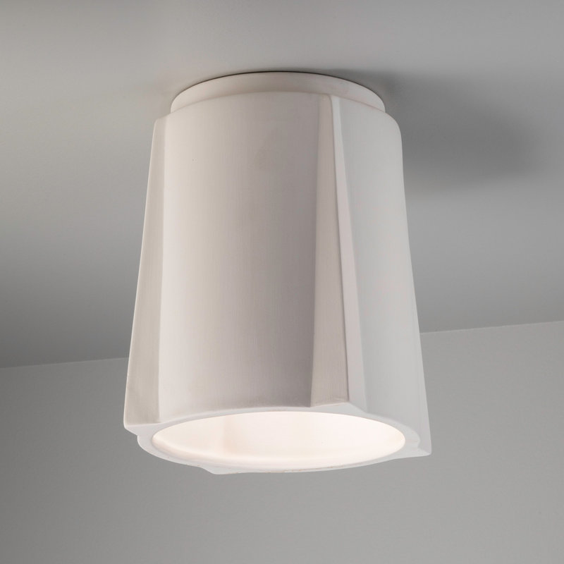 Plafonnier encastré 8 lumières Koeller, Bisque