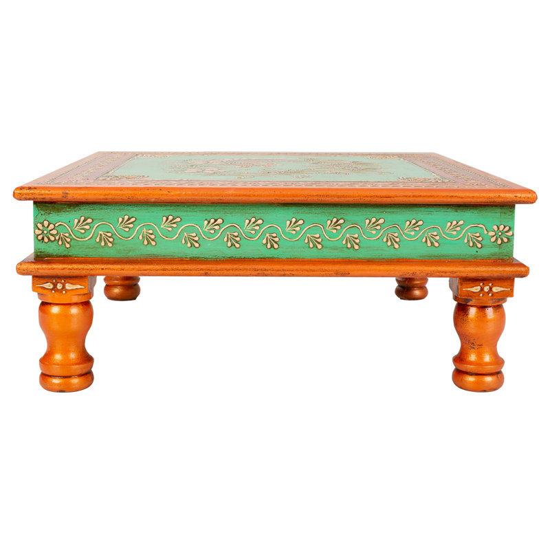 Armey Solid Wood Four Leg Coffee Table
