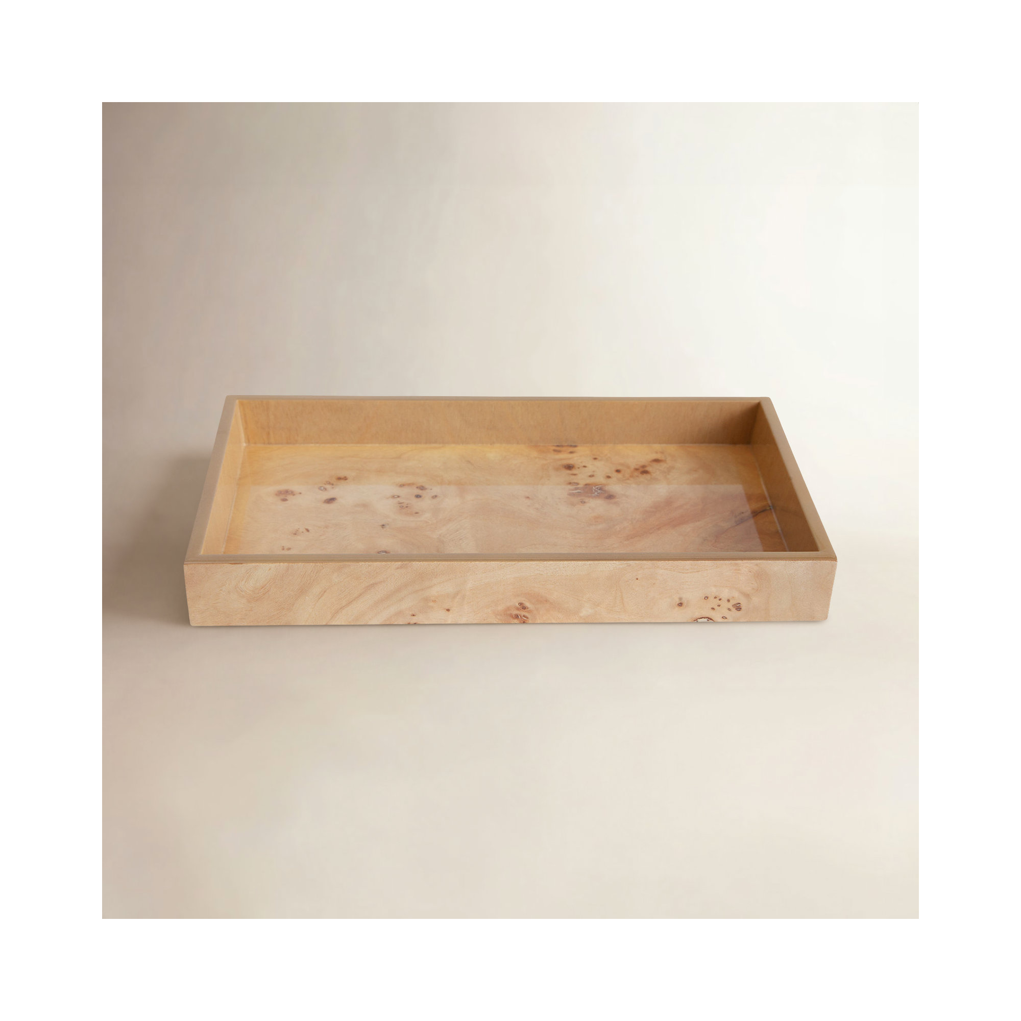 Duras Wood Bathroom Tray