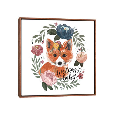 «Baby Woodland Lullaby II» par Loni Harris - impression d'art graphique