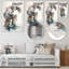 Gardien de but pendant le match V - Décoration murale moderne en métal-87839432