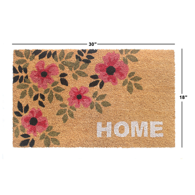 Tapis de porte antidérapant Kylemore 30 po x 18 po