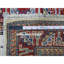 Tapis d’intérieur en laine 2 pi 2 po x 3 pi 1 po à la main one-of-kind-noué la 2010 kazak Lamar