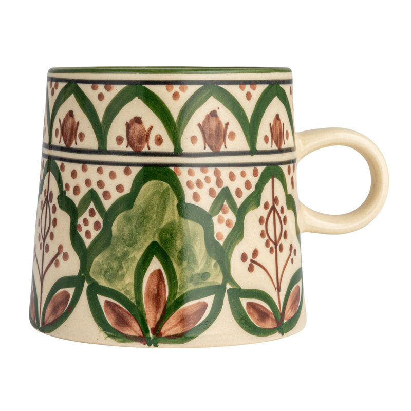Tasse ronde en grès Botanical Bliss