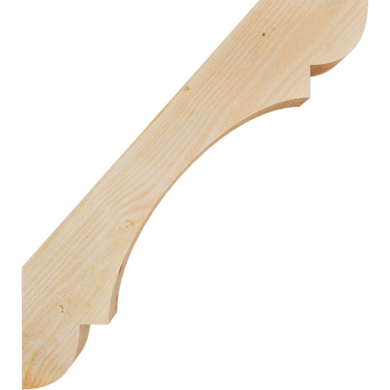 Attelle de genou olympique, Sapin de Douglas, Sciage brut, H 36 po x l 4 po x P 32 po