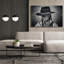 Toile épique Graffiti «Home On The Range Cowgirl 1» par Nathan Larson, 60 po x 40 po