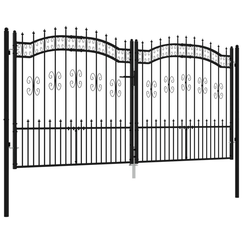 Clenton 120.08 cm W Gate Fencing, 88.98cm H x 120.08cm W