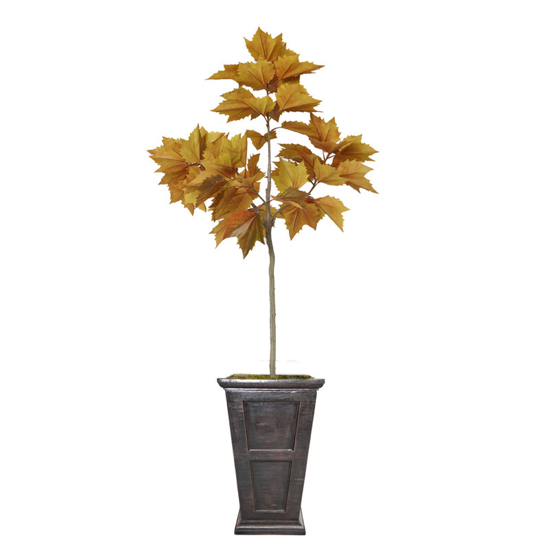 82'' Faux Maple Tree in Pot