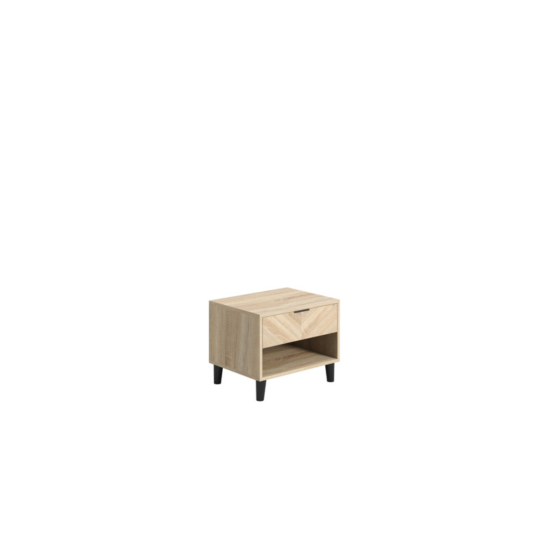 STOCKHOLM 1 DRAWER BEDSIDE CABINET