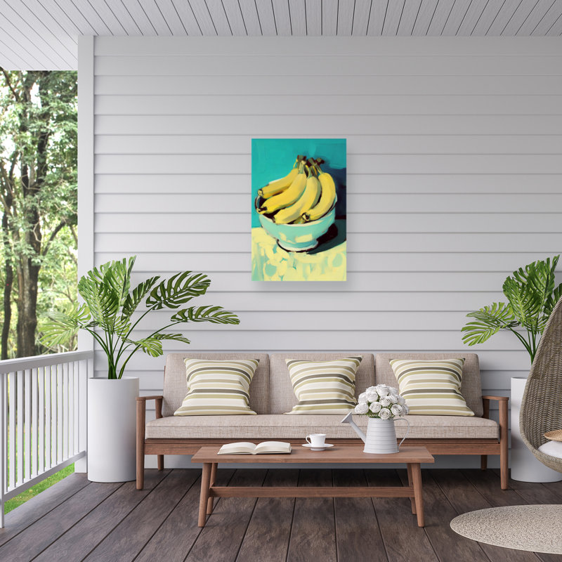 Treechild   Bananas Outdoor  Canvas, H 12 po x l 19 po