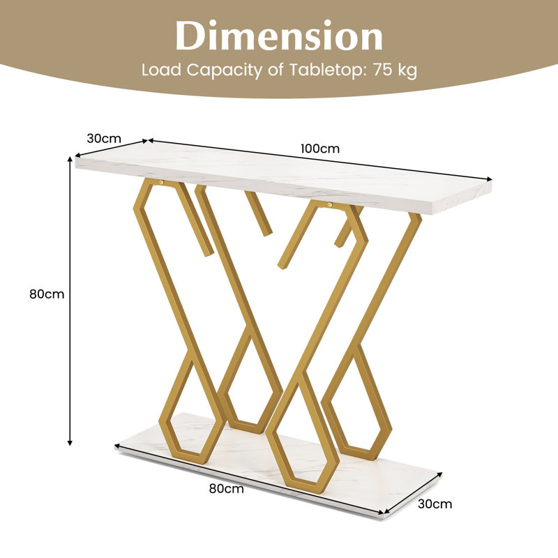 Joncas 100cm Console Table