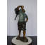 Bronze Young Boy Holding a Watering Can Fountain