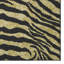 Tapis doré à motif animalier-1504516374