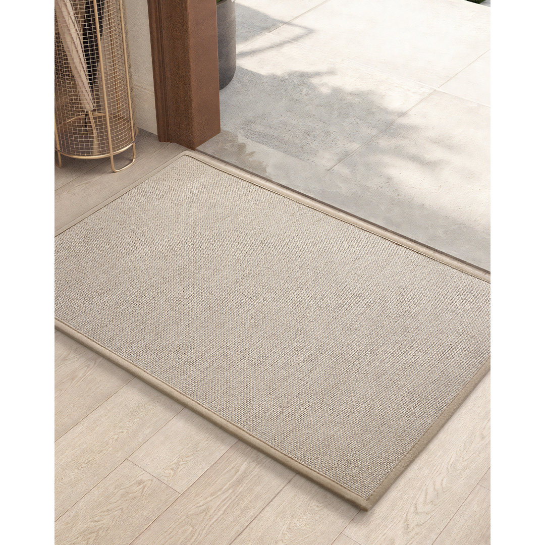 Spoor Non-Slip Indoor Doormat Arlmont & Co. 